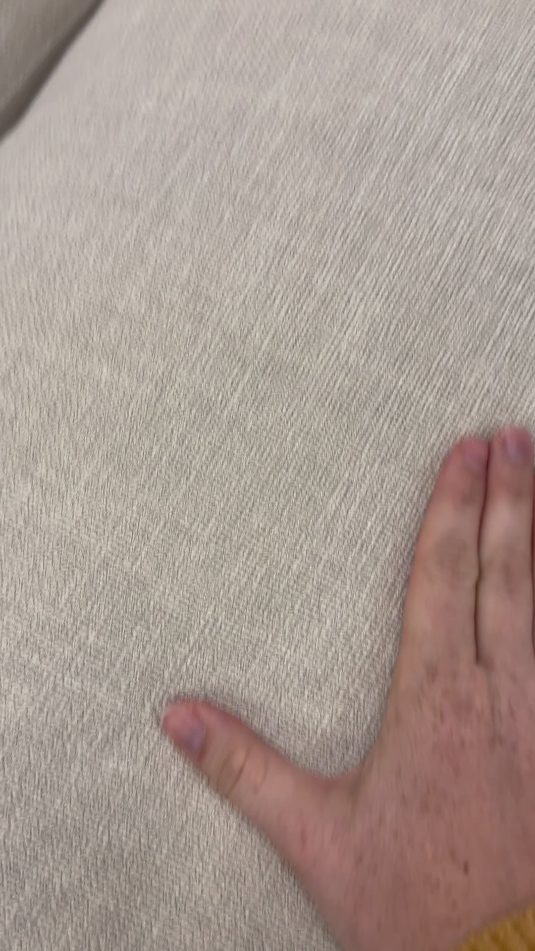 Load video: Cream Ashley Elyza 3 Piece Chaise Sectional