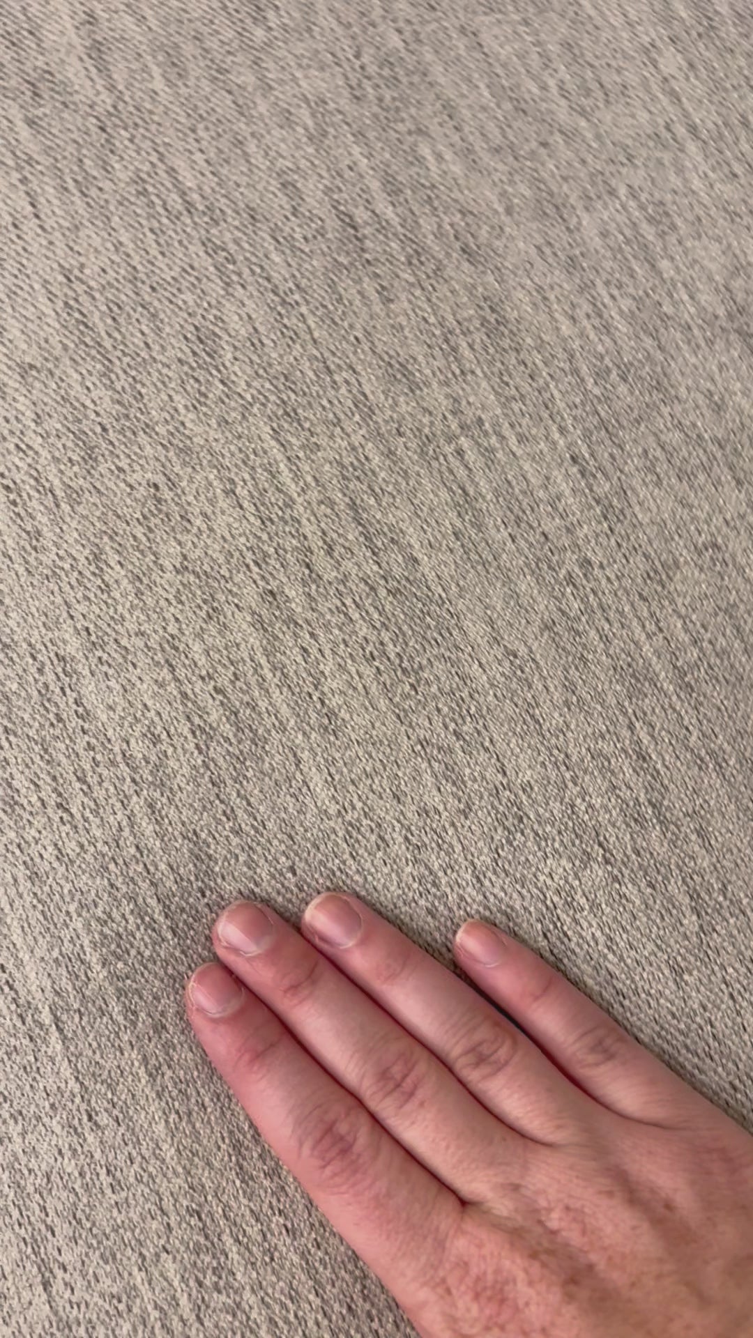 Load video: Light Grey Haverty&#39;s Harmony 4 Piece Cuddler Sectional